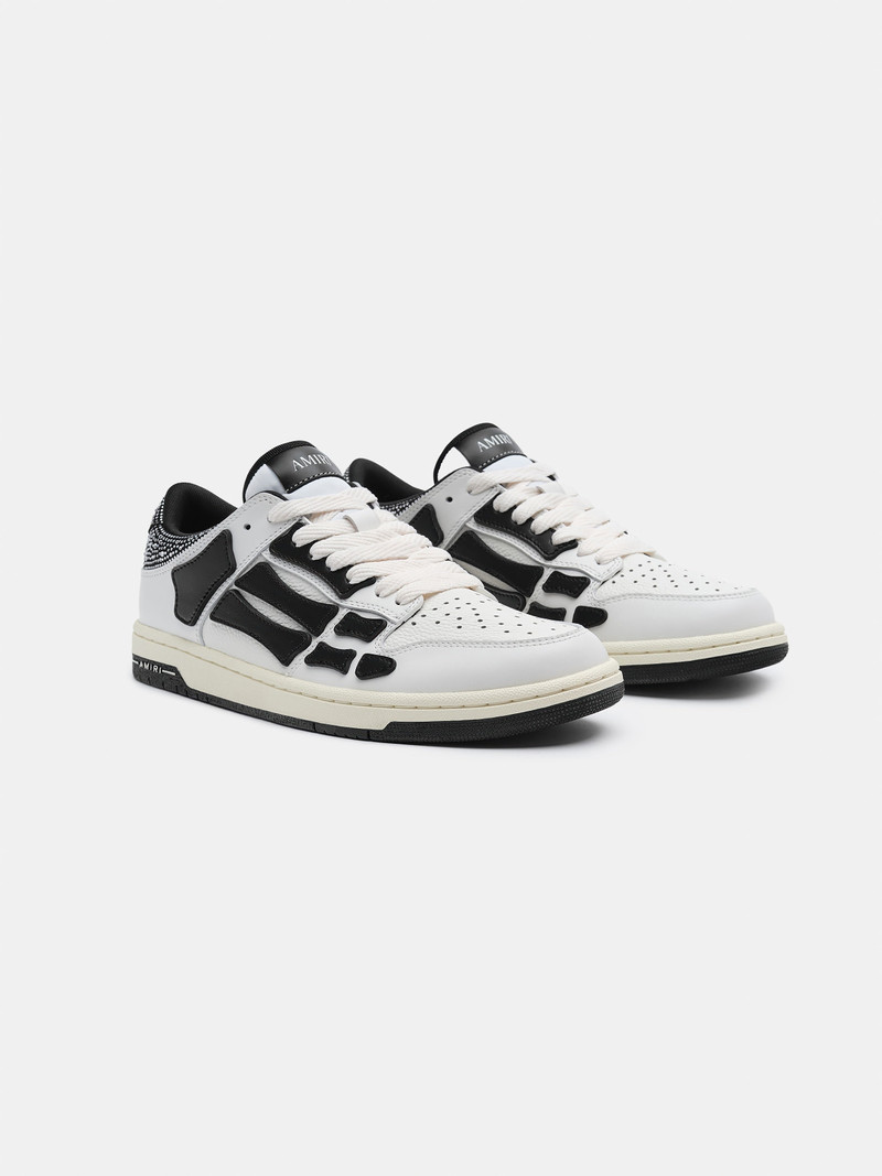 AMIRI WOMEN'S CRYSTAL SATIN SKEL TOP LOW outlook