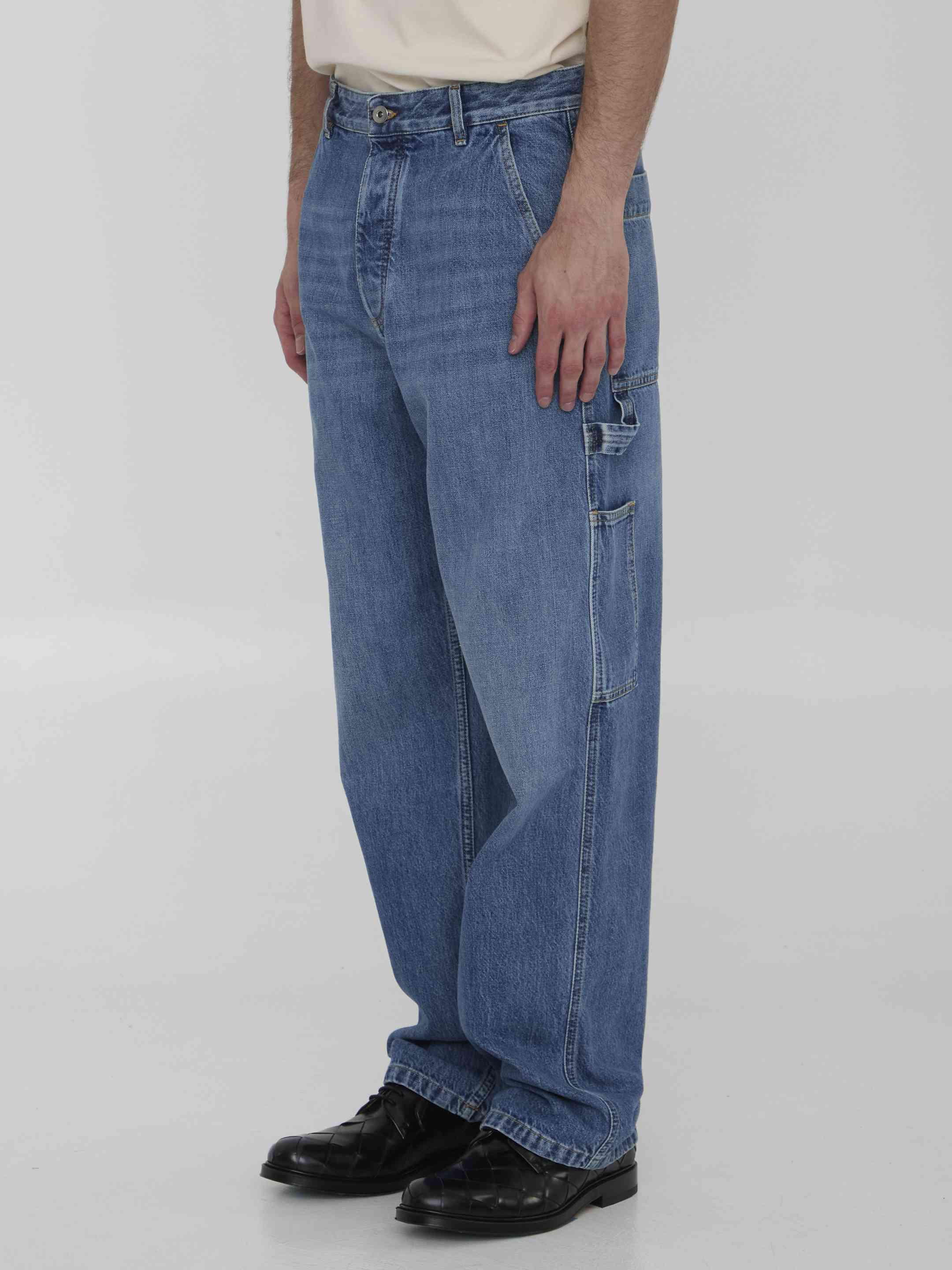 Bottega Veneta Men Cargo Jeans - 2