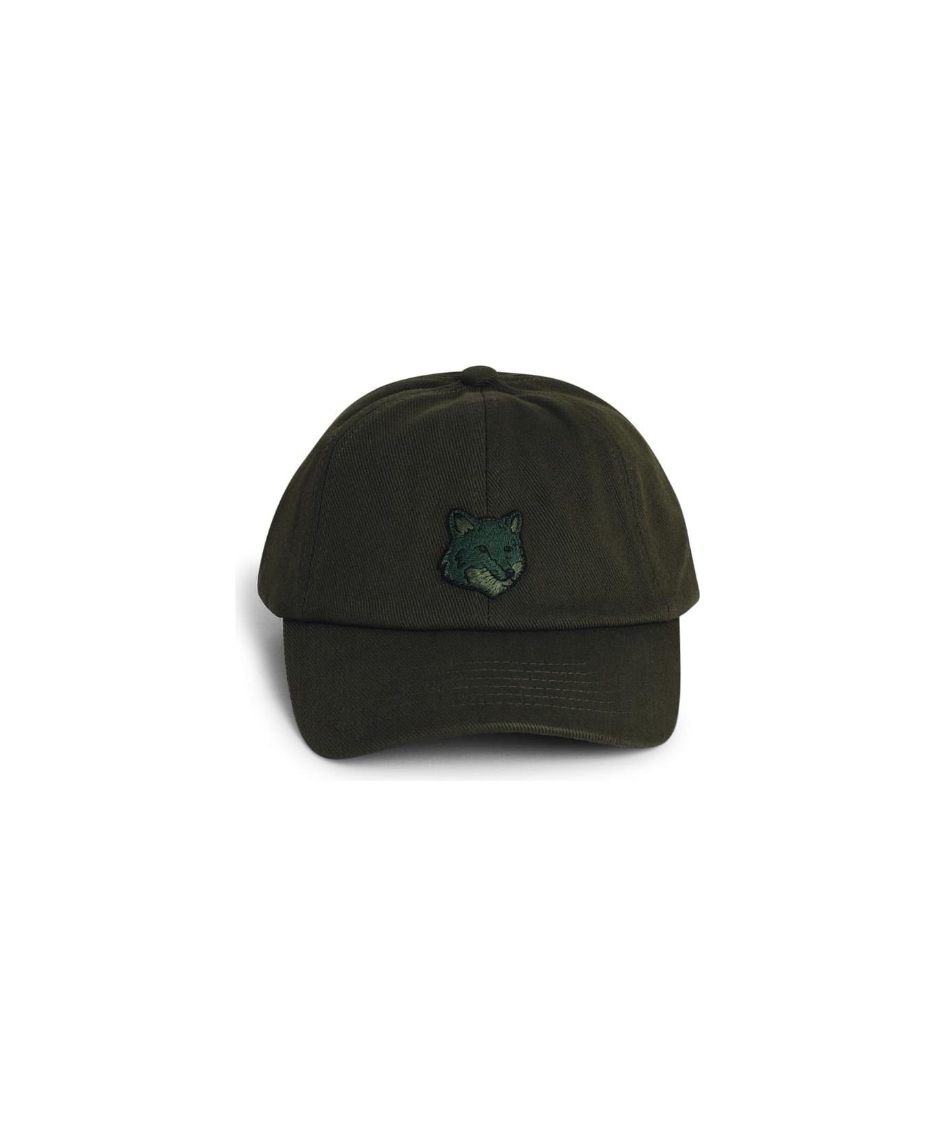 Green Cotton Cap - 1