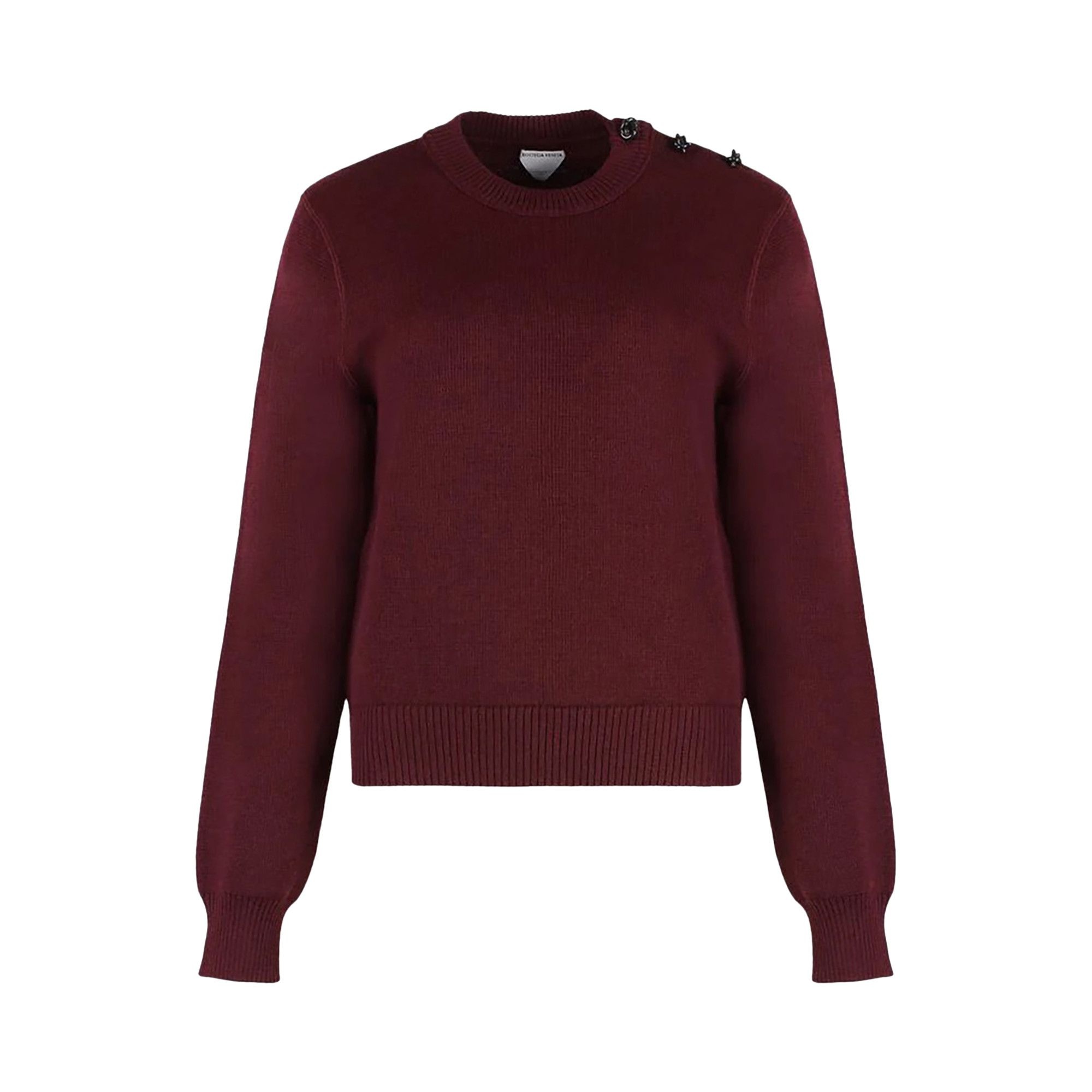 Bottega Veneta Knot Sweater 'Dark Garnet' - 1