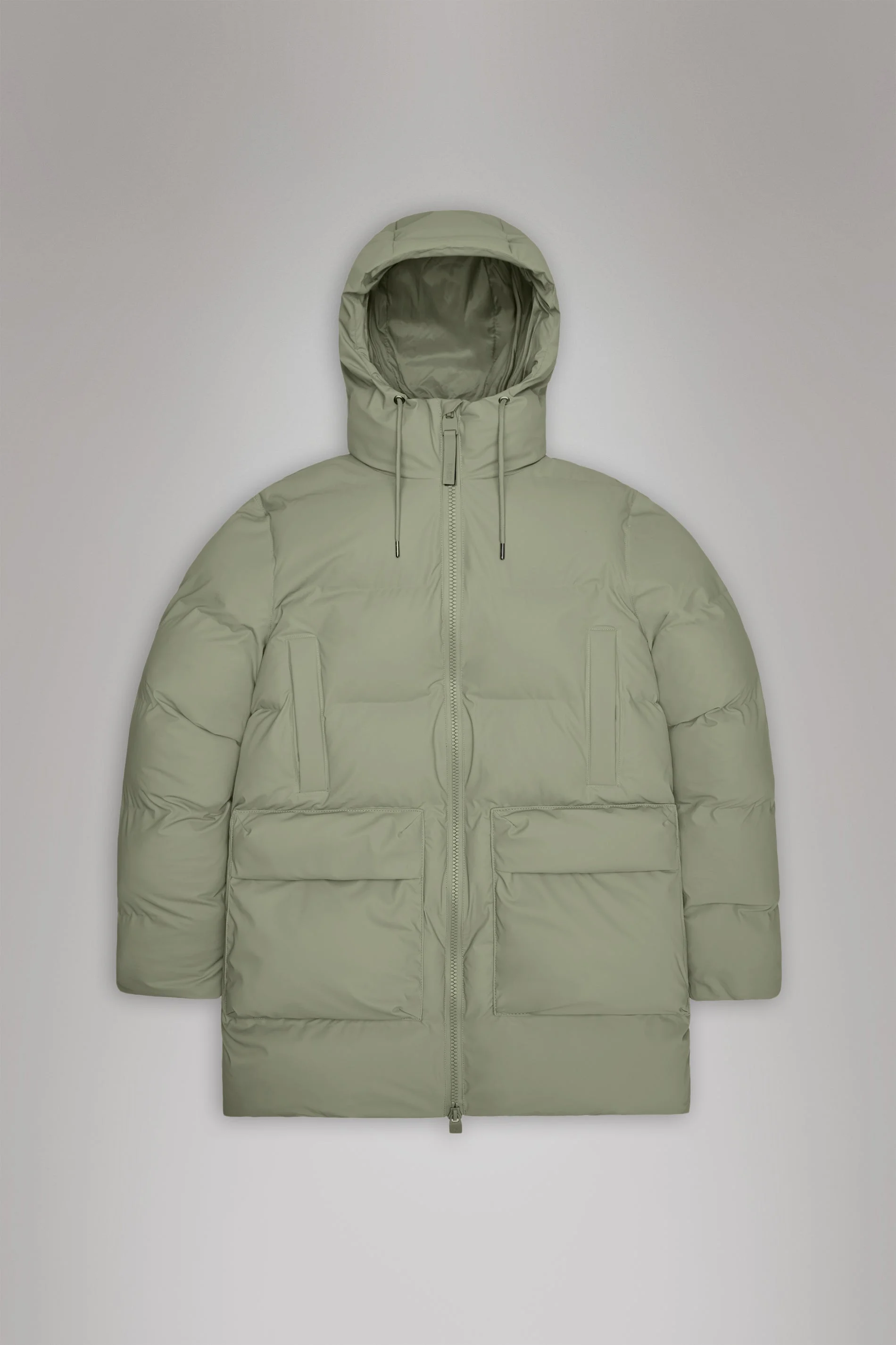 Alta Long Puffer Cargo Jacket - 1