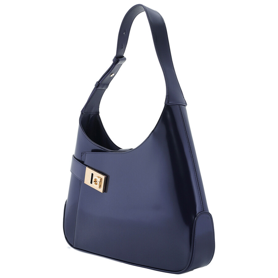Ferragamo Adjustable Handle Leather Bag - 3