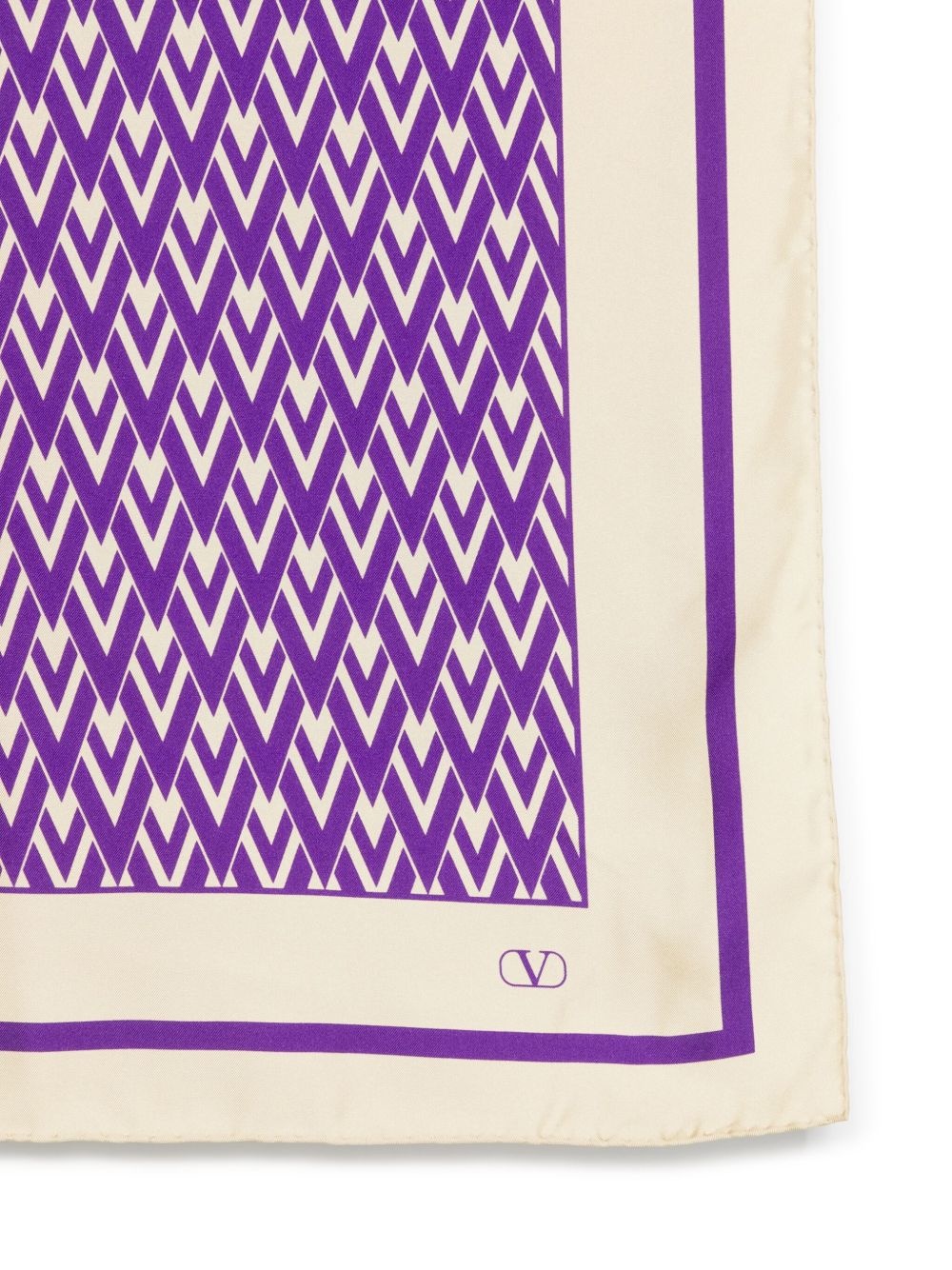 geometric-patterned scarf - 2