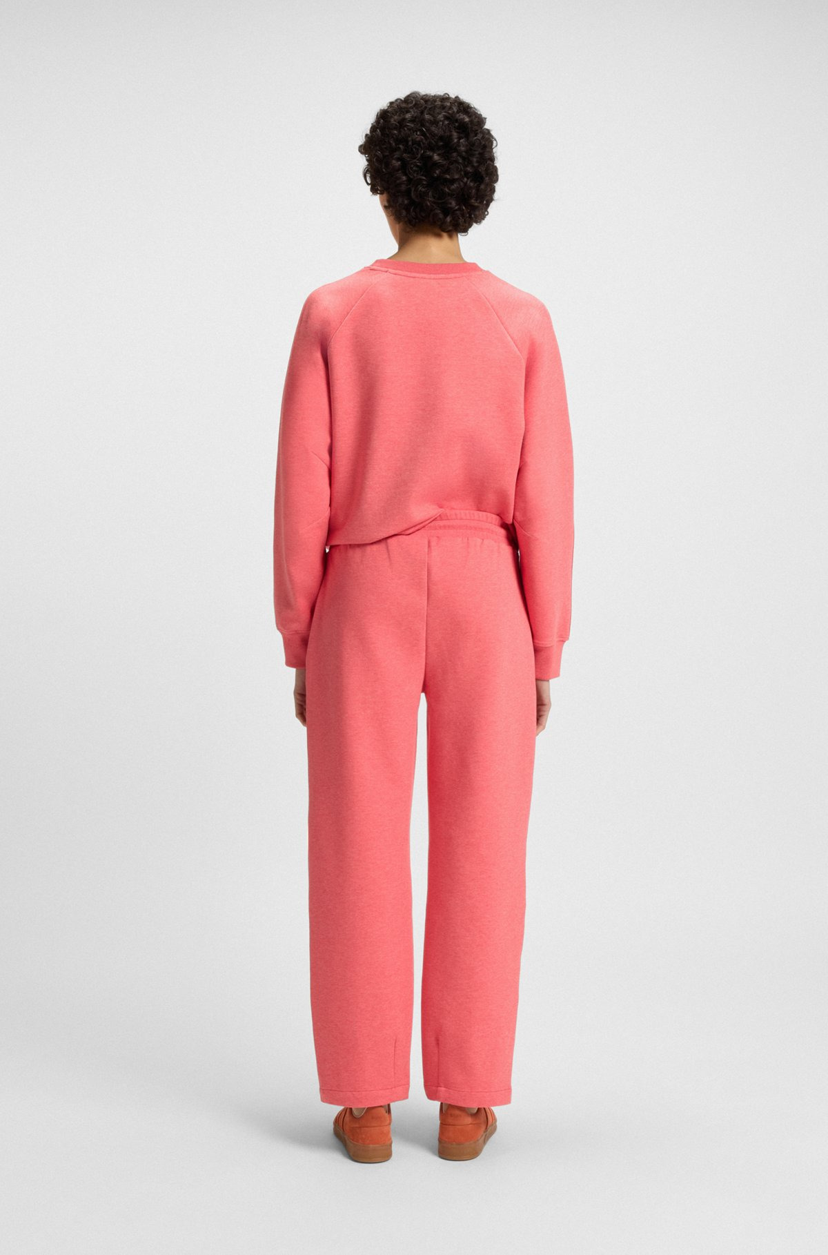 CROPPED TRACKSUIT BOTTOMS WITH DOUBLE B MONOGRAM - 4