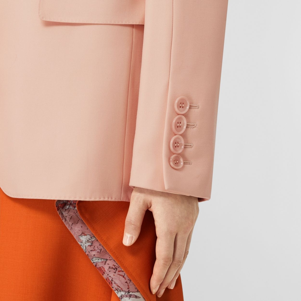 Wool Oversized Tailored Jacket - 5