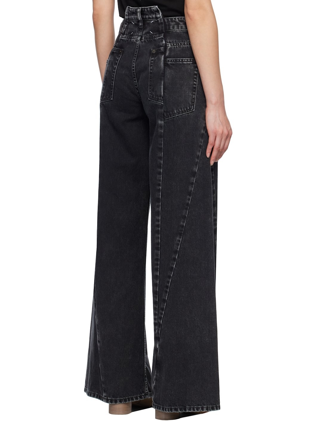Black 5 Pocket Jeans - 3