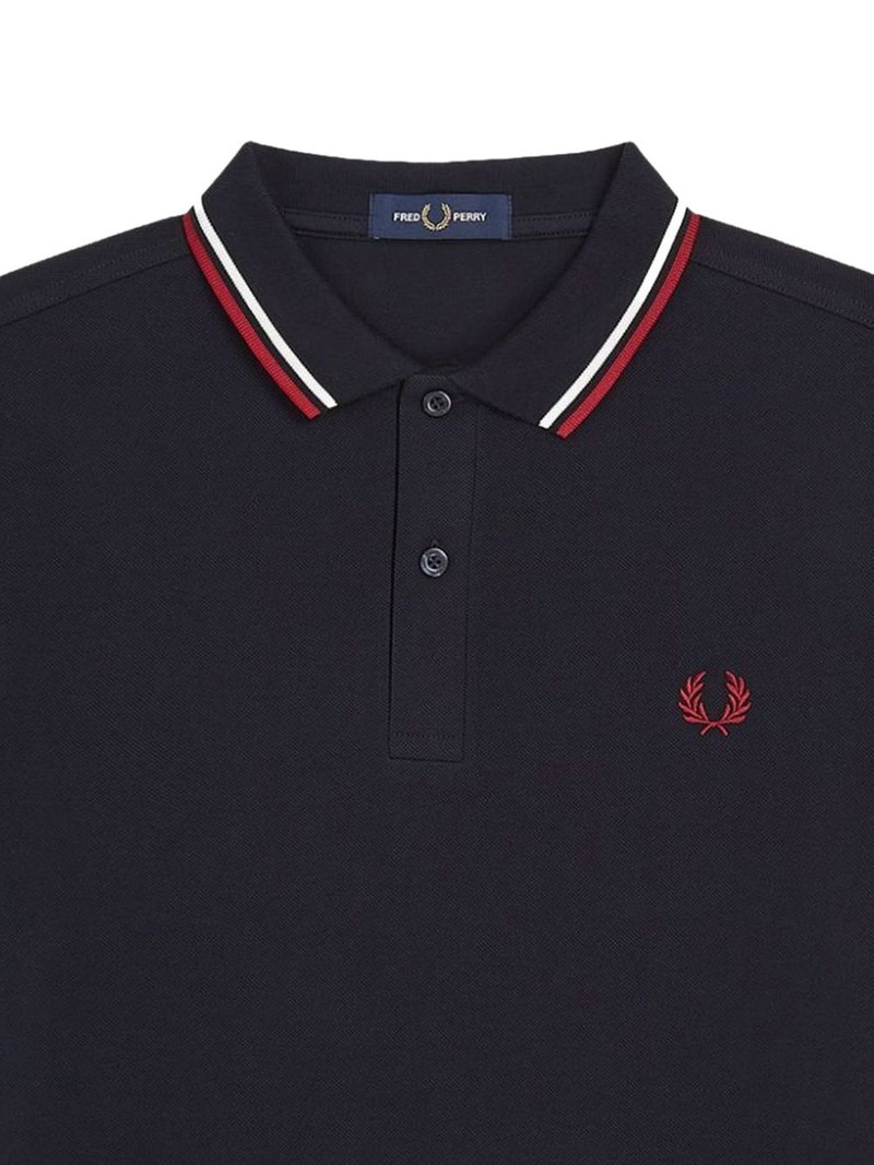 Fred Perry logo-embroidered polo shirt outlook