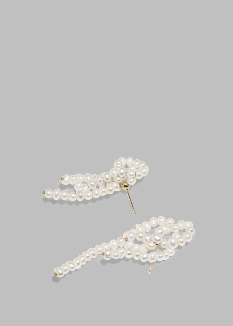 Completedworks The Break Between The Clouds Earrings - White 7