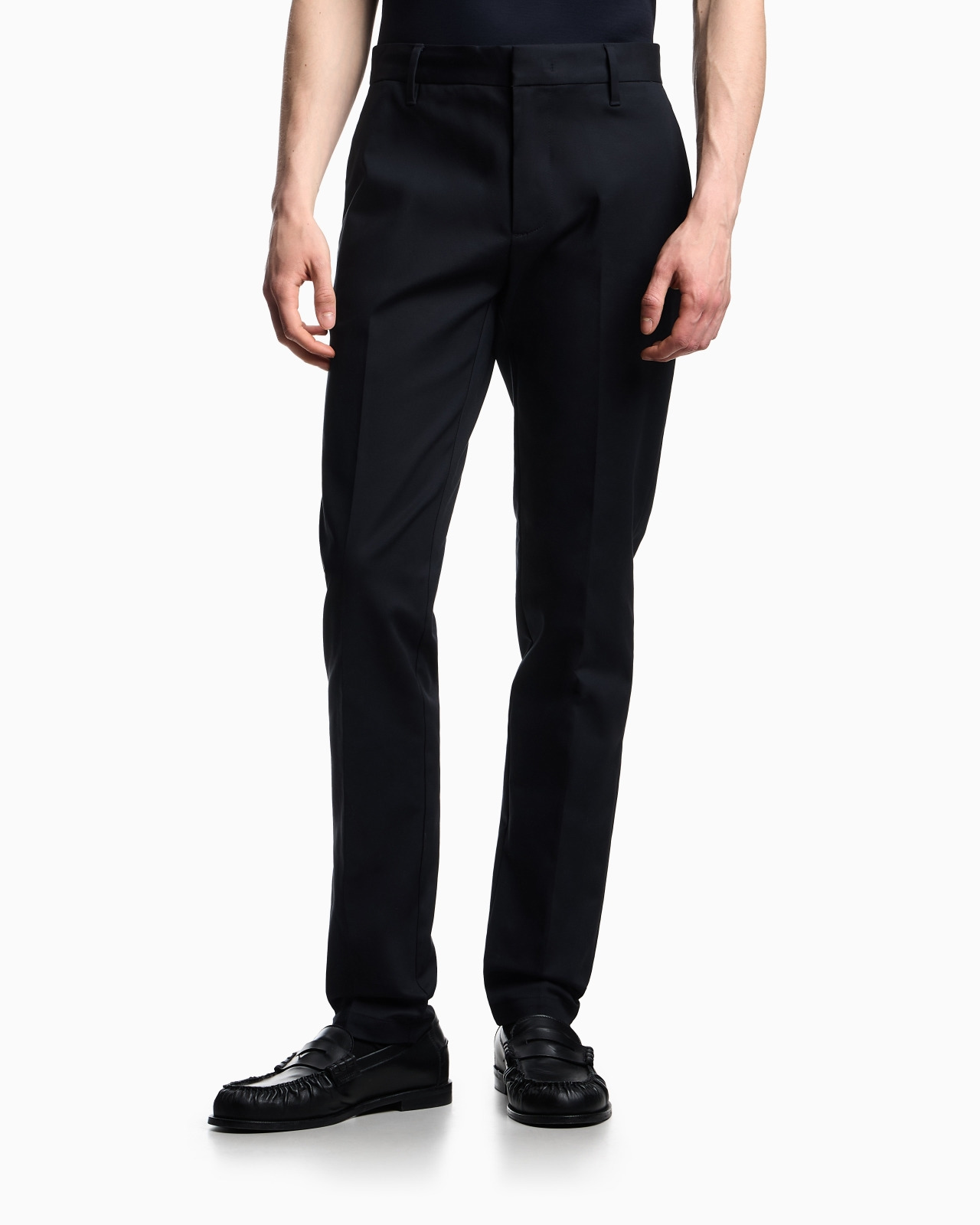 Comfort-gabardine chinos - 4