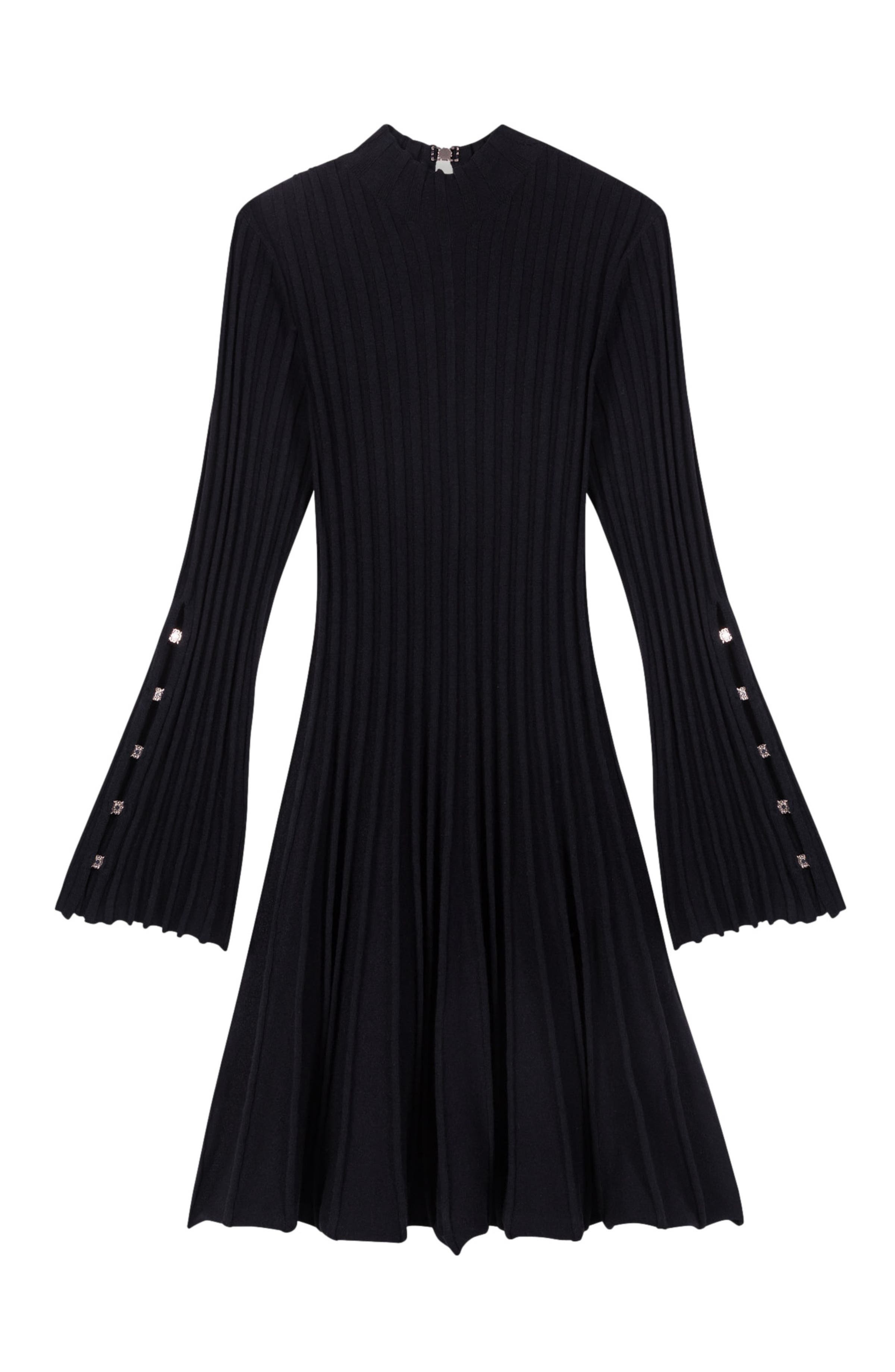 maje Short knit dress in Black at Nordstrom - 8