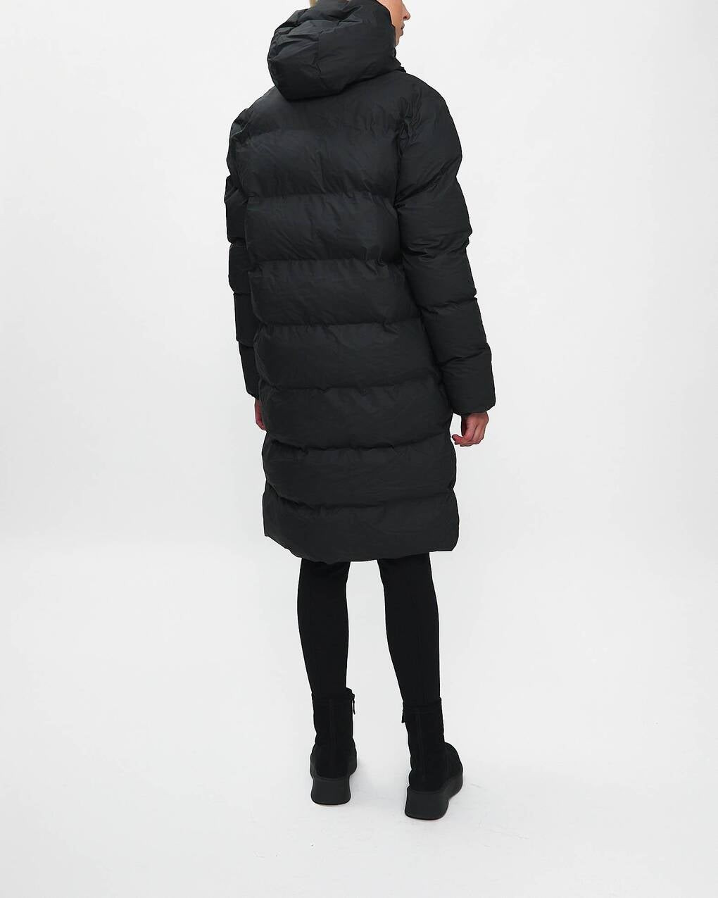 Jacket Alta Long Puffer  Black - 4