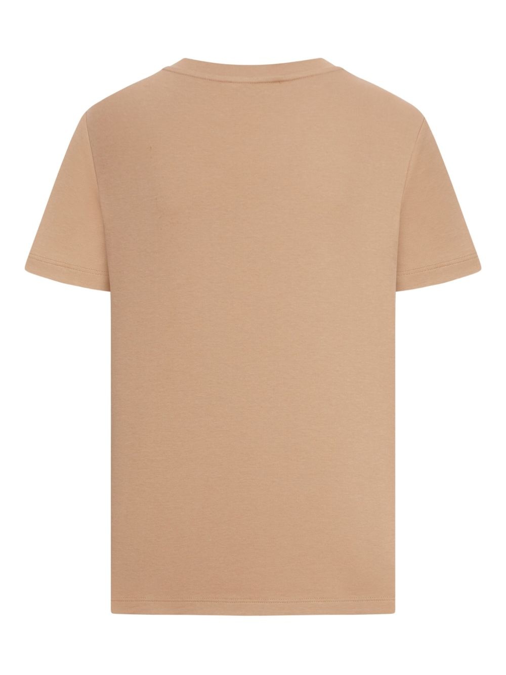 logo-embroidered cotton T-shirt - 2