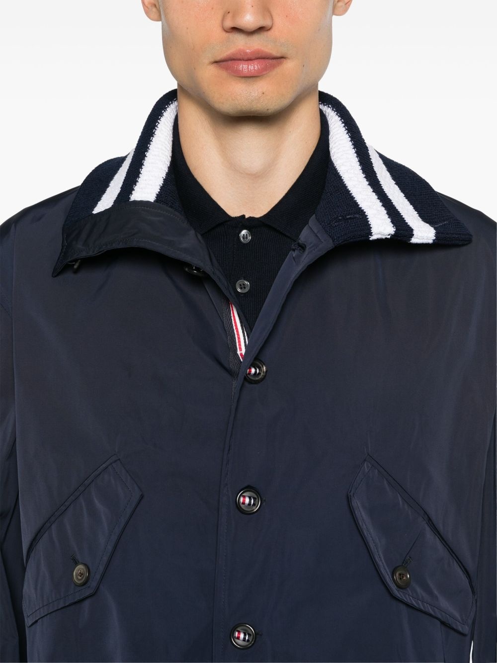 4-Bar stripe flight jacket - 5