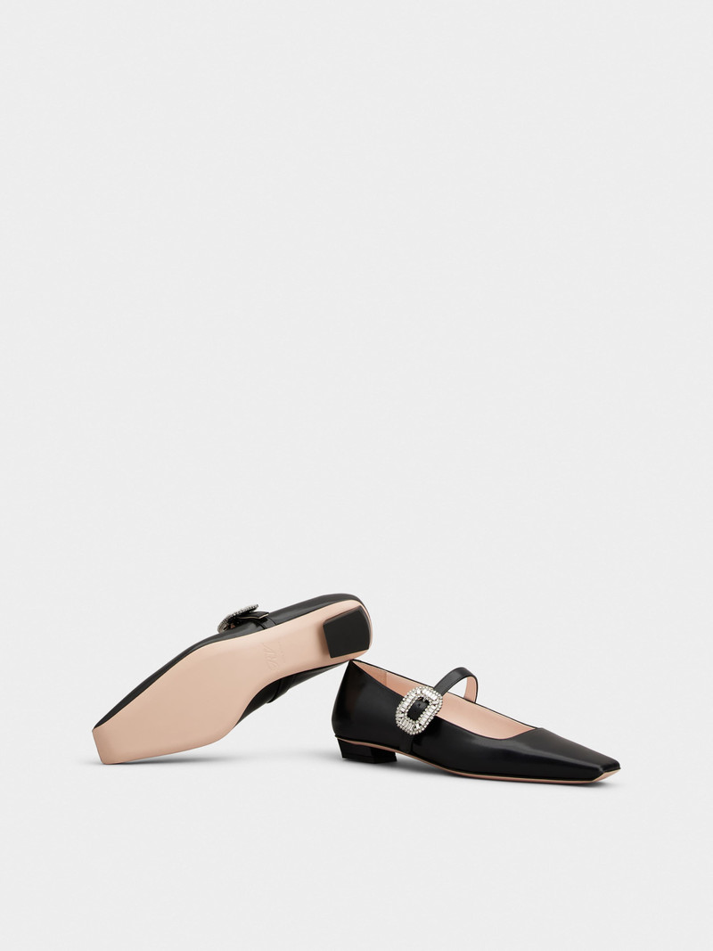 Belle Vivier Mary Janes in leather 6