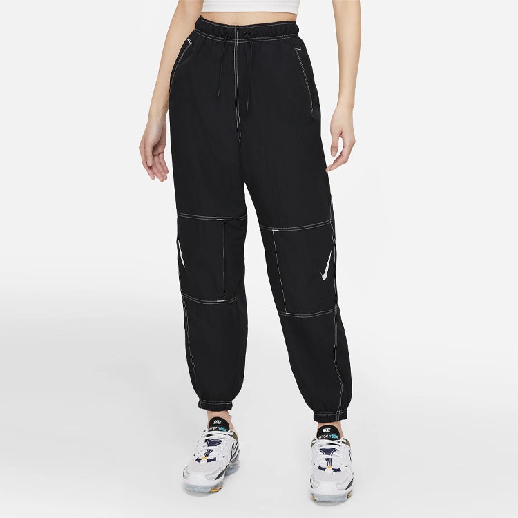 (WMNS) Nike Nsw Rpl Swsh Gx Hr Jggr Woven Casual Loose Bundle Feet Sports Pants/Trousers/Joggers Aut - 4