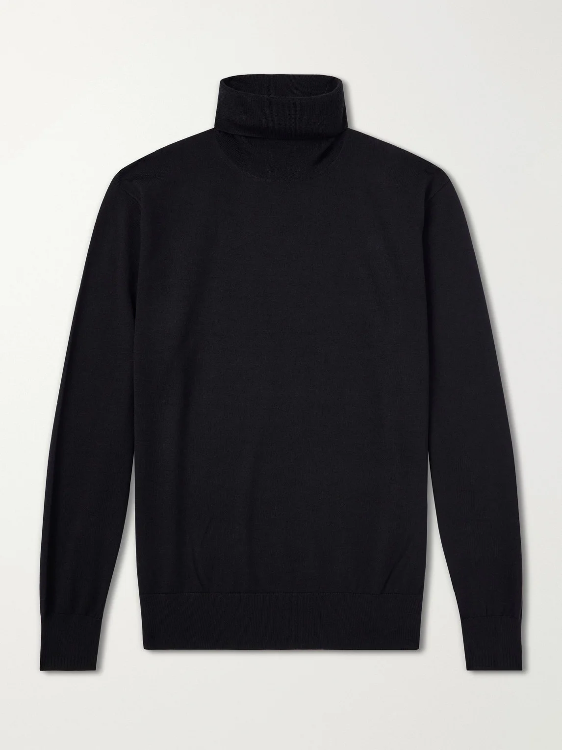 Merino Wool Rollneck Sweater - 1