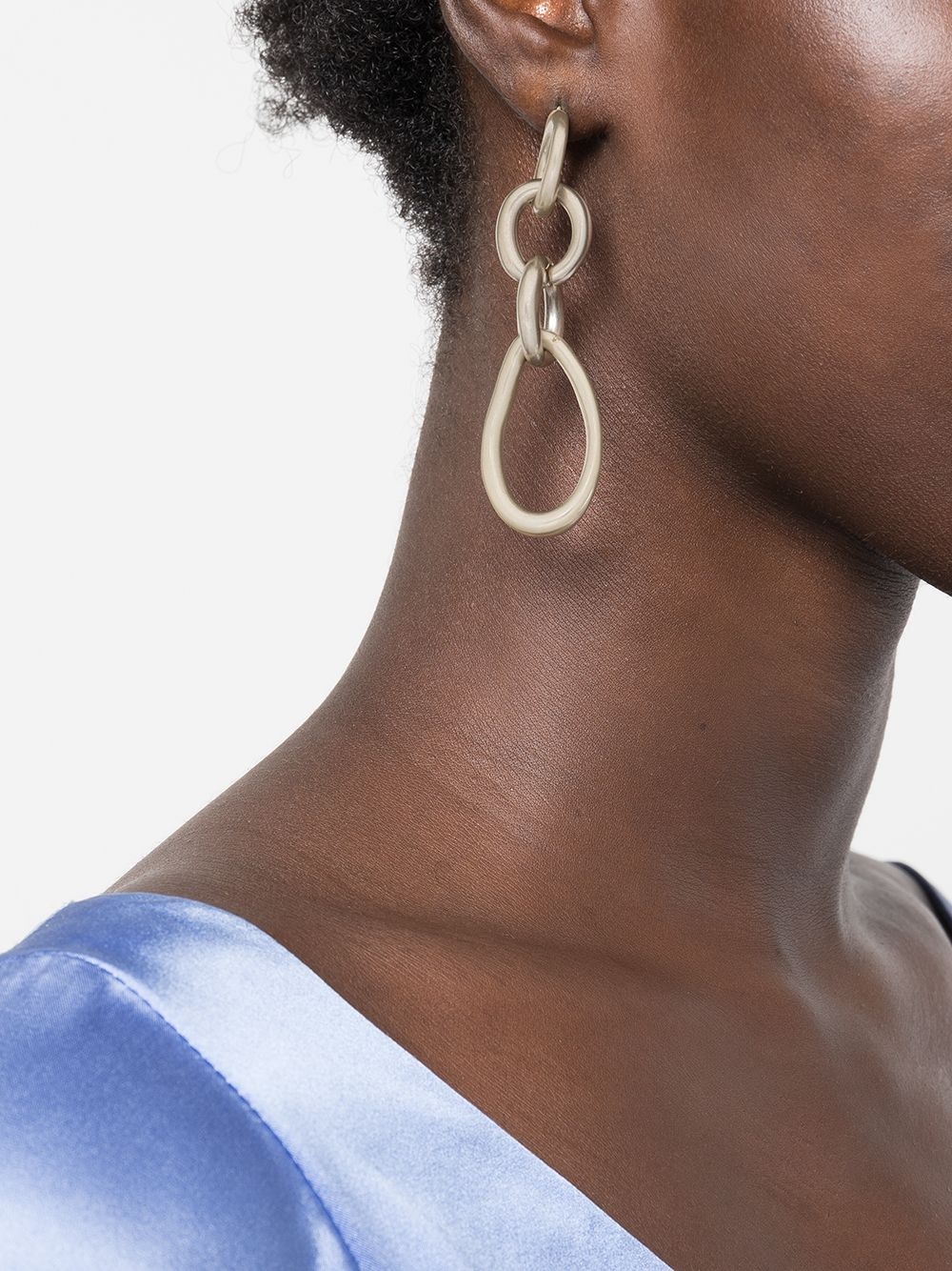 Reyes chain-link earrings - 2