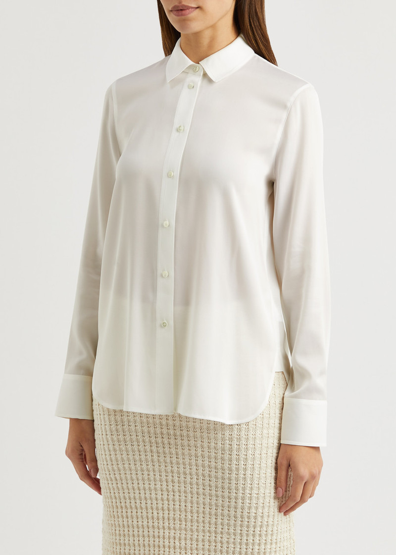 Stretch-silk shirt 7
