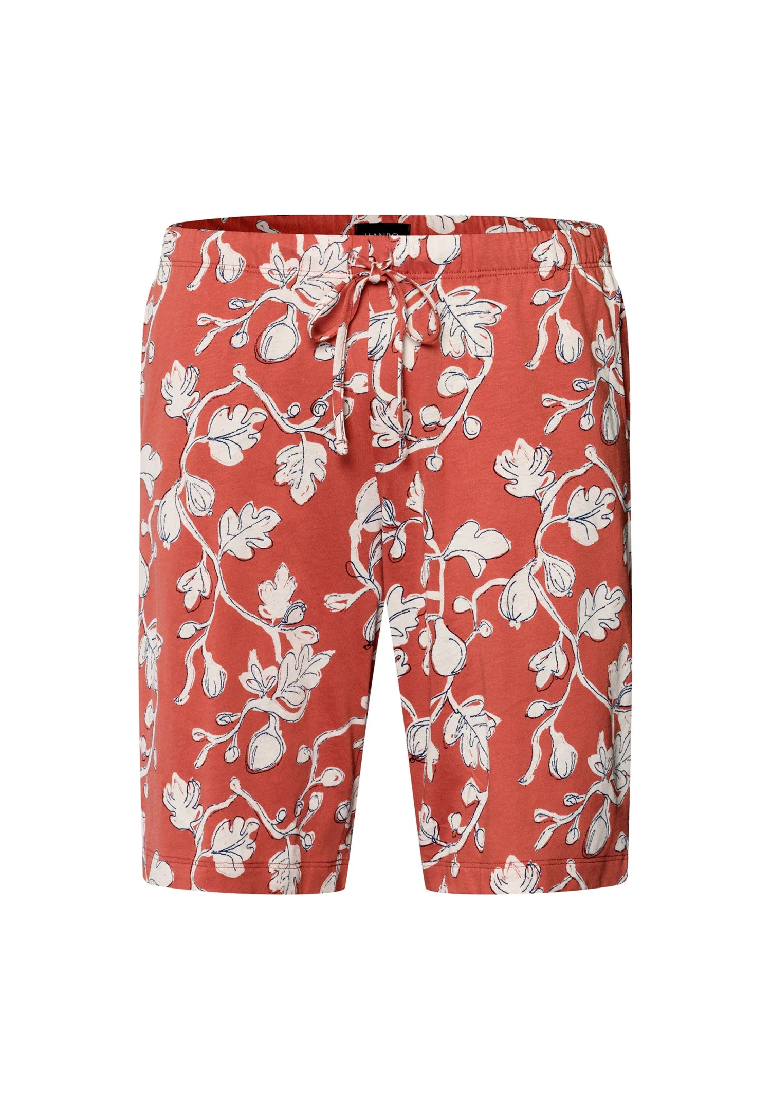 Night And Day Drawstring Cotton Shorts - 1