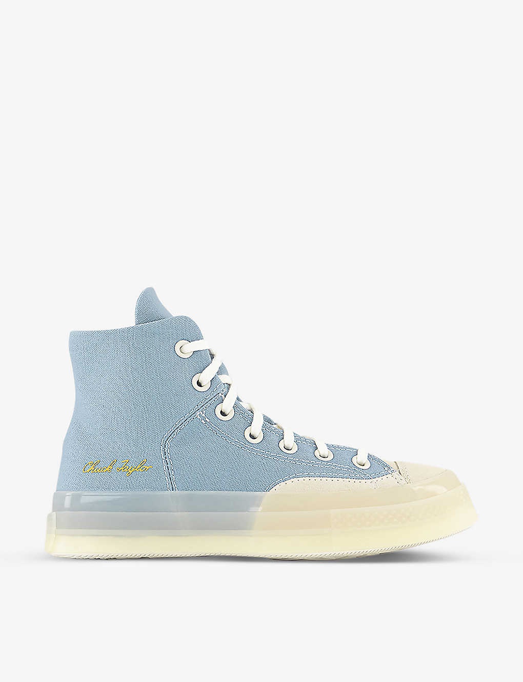 Chuck 70 Marquis Hi canvas and suede high-top trainers - 1