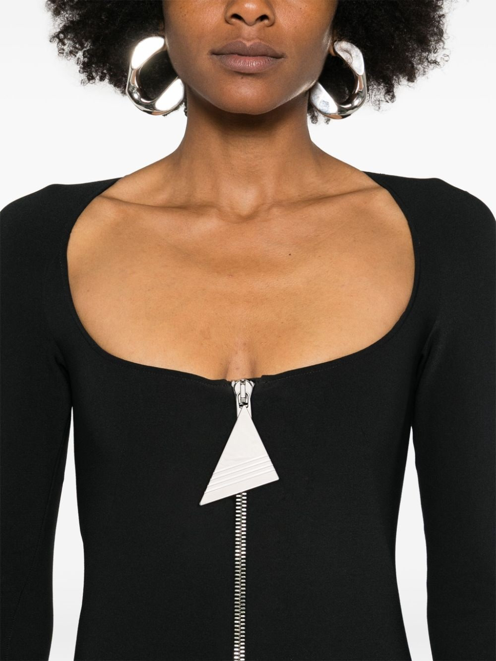 The Attico Women Half-Zip Mini Dress - 5
