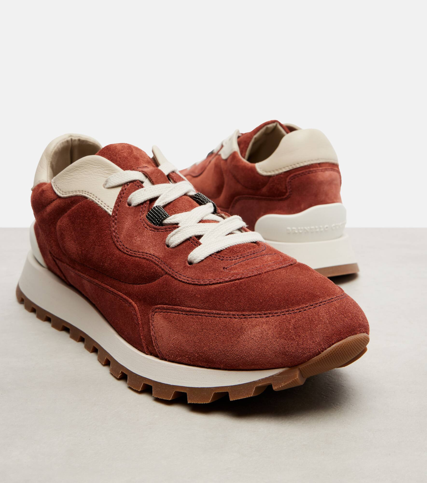 Monili suede sneakers - 5