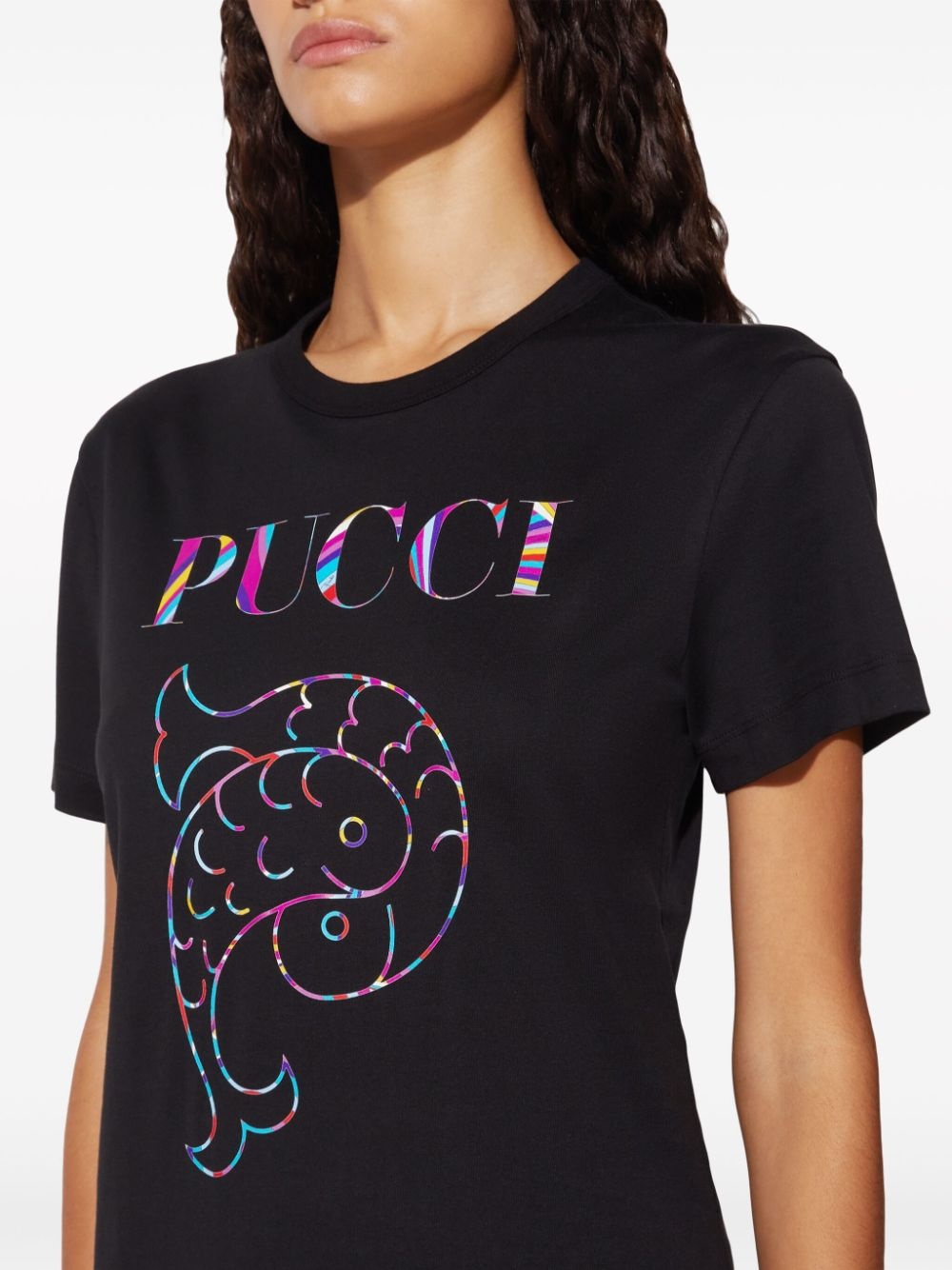 logo-print cotton T-shirt - 5