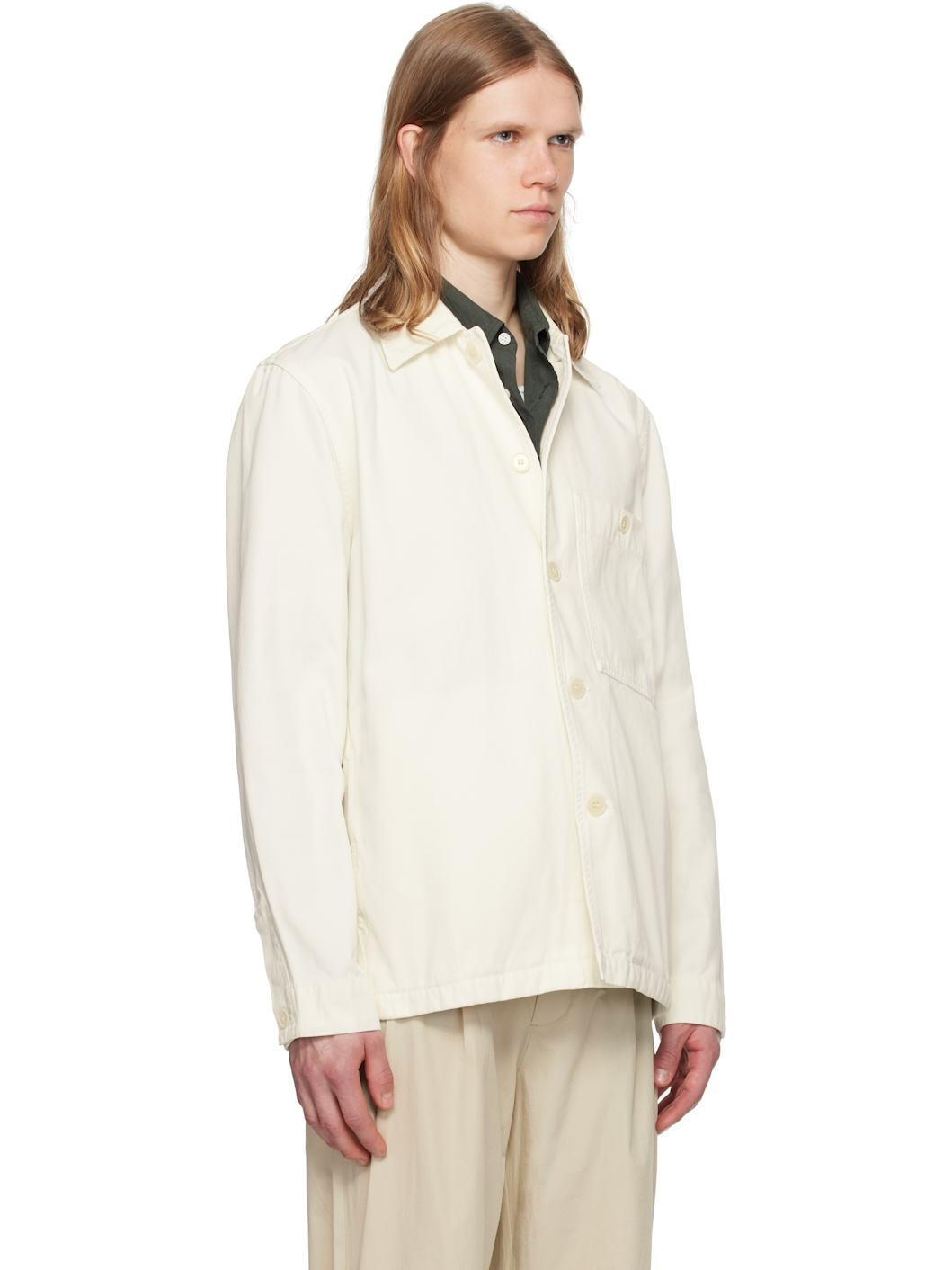 Off-White 'Norse Standard' Twill Overshirt - 2