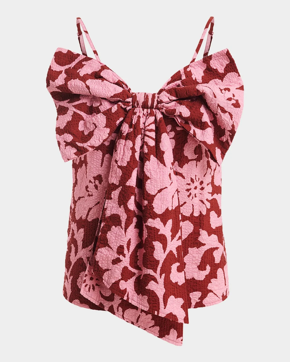 Floral Cotton Bow Top - 1