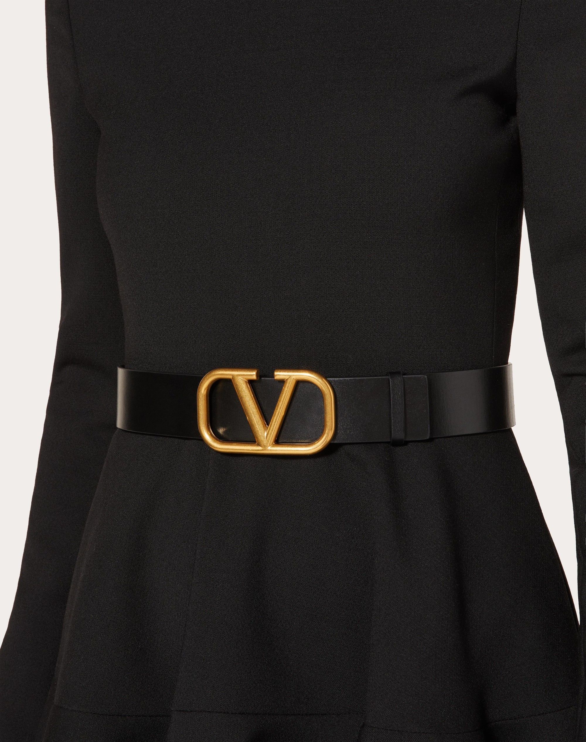 Valentino Garavani Red VLogo Signature Belt