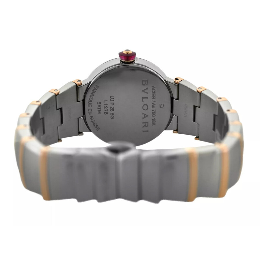 Pre-owned Bvlgari Lvcea Quartz Silver Dial Ladies Watch 102193 - 6