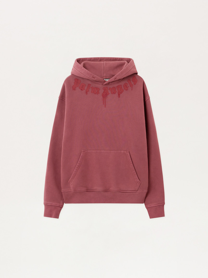 Neck Logo Regular Hoodie 1