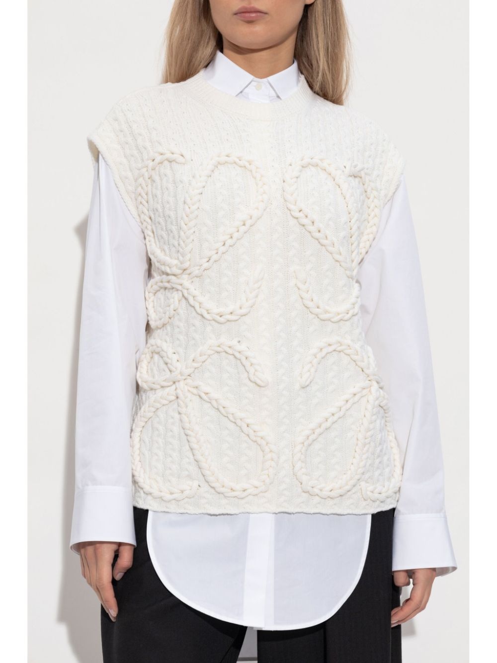 Anagram knit vest - 3