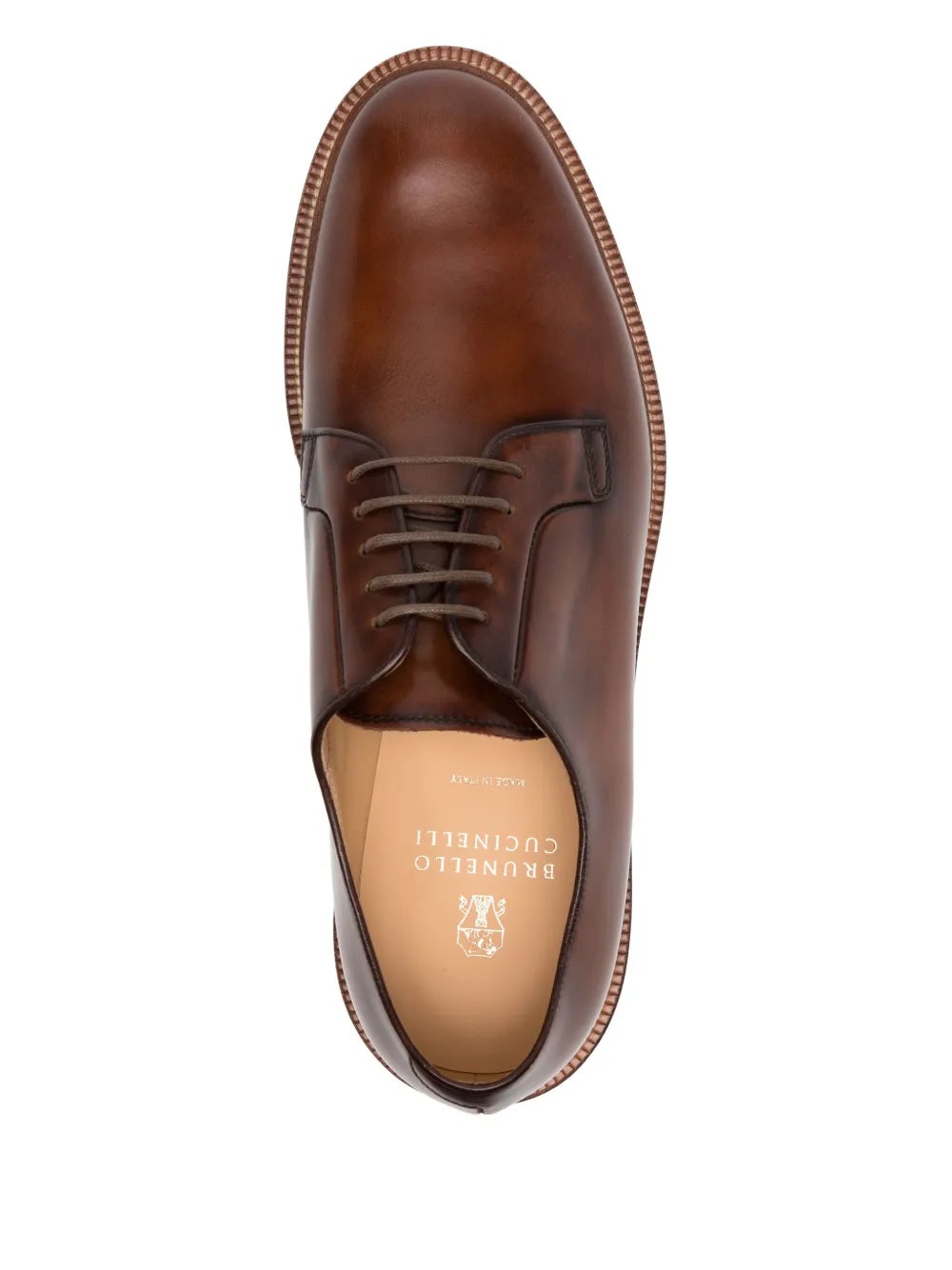 CALFSKIN DERBY SHOES - 4