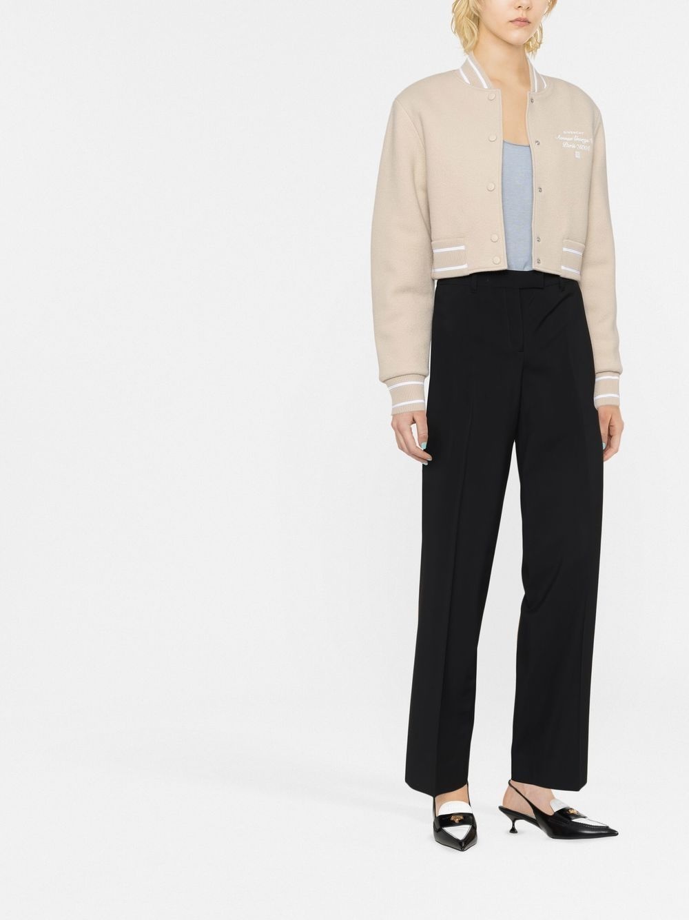 straight-leg trousers - 2