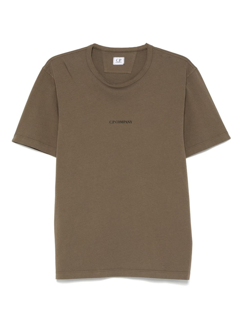 logo-detail cotton T-shirt 1