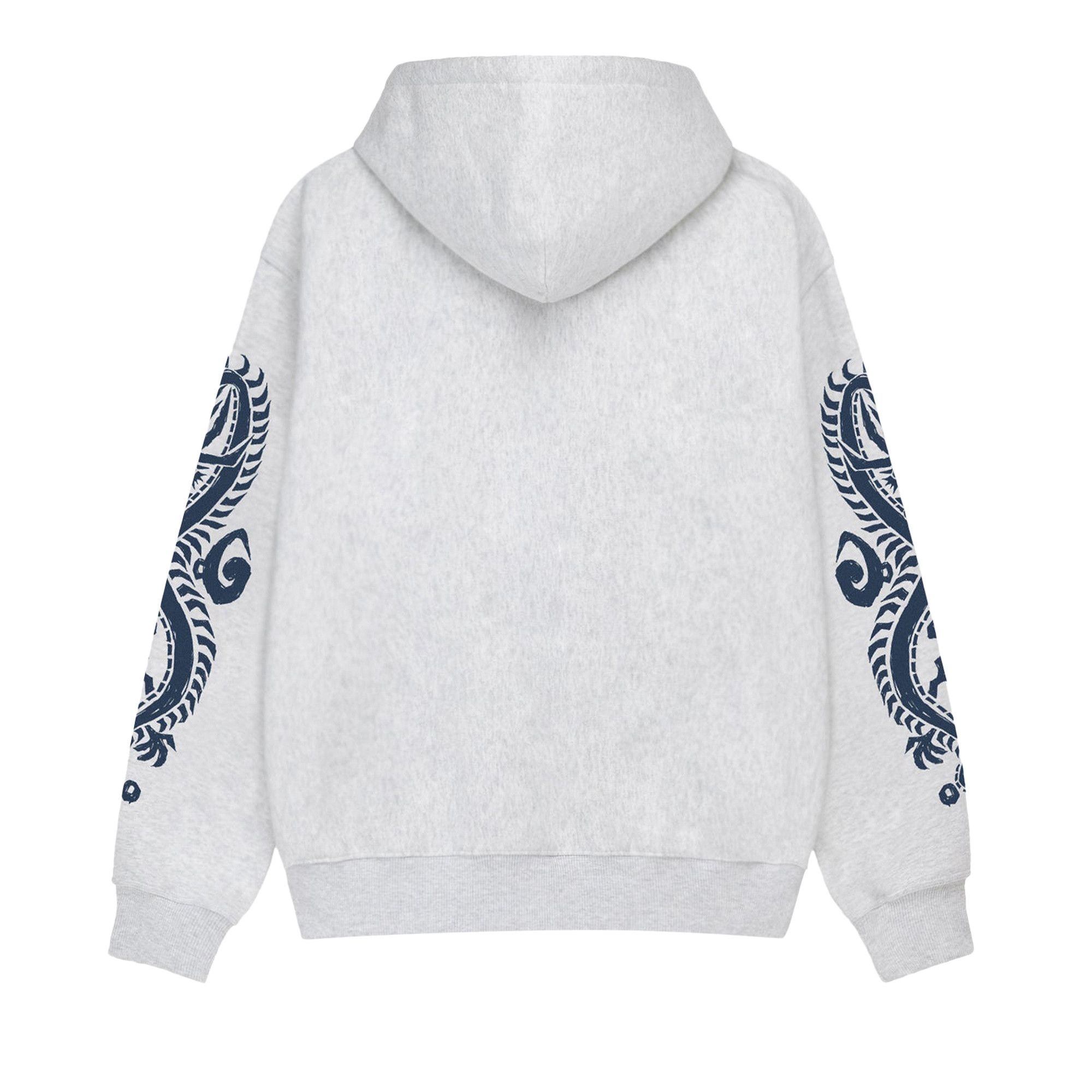 Stussy Dragons Zip Hoodie 'Ash Heather' - 2