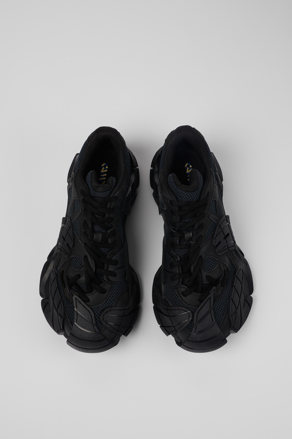 Black Textile Sneakers - 4