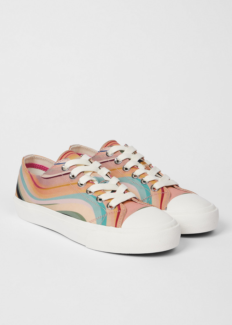 Women's 'Marble Swirl' Platform Trainers 4