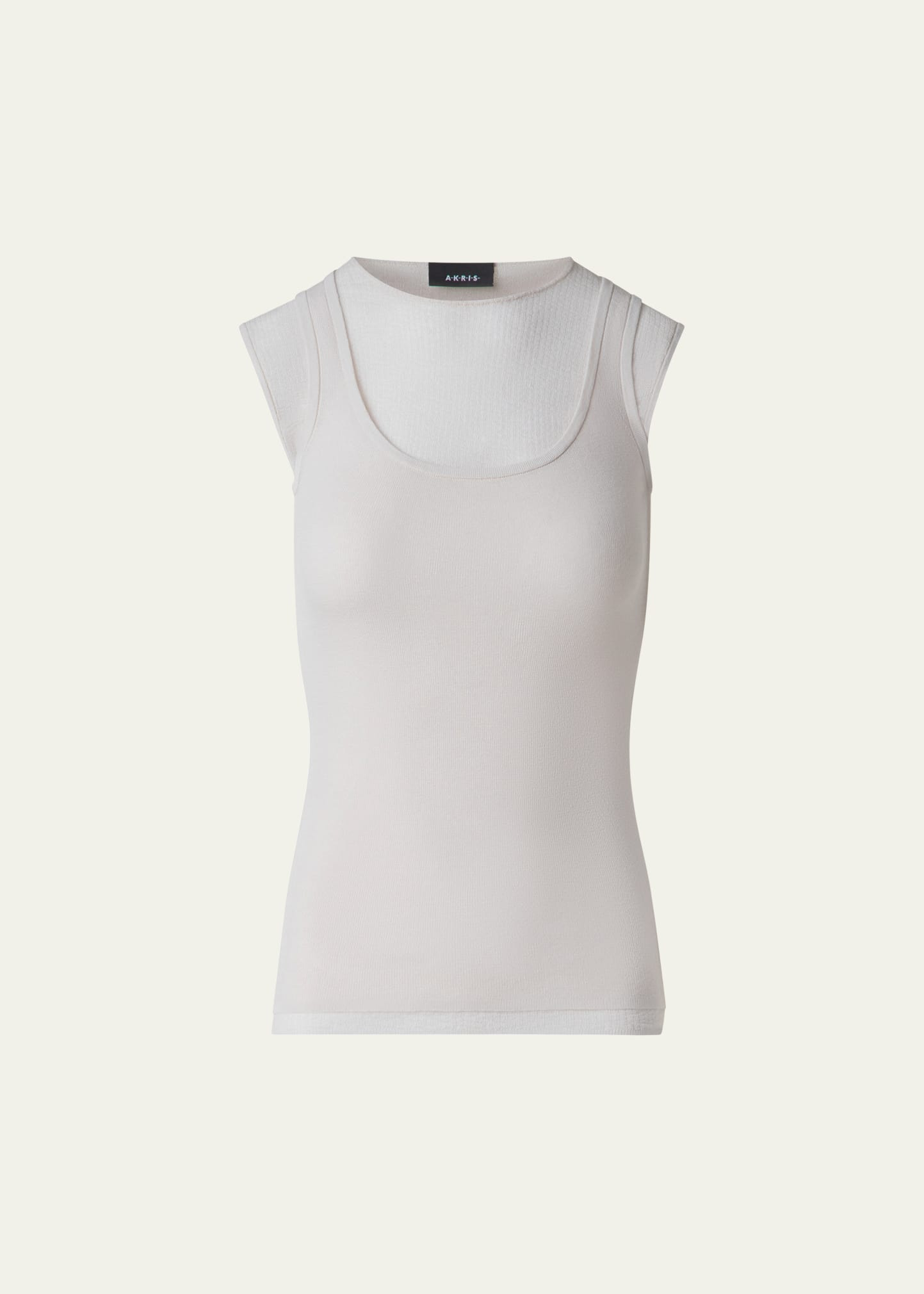 Knit Overlayer Top - 1