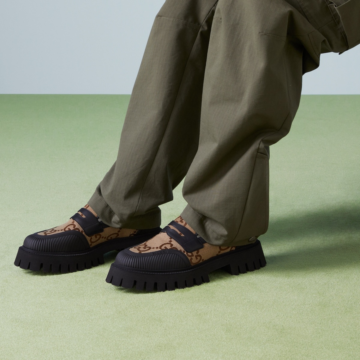 Men's maxi GG loafer - 3