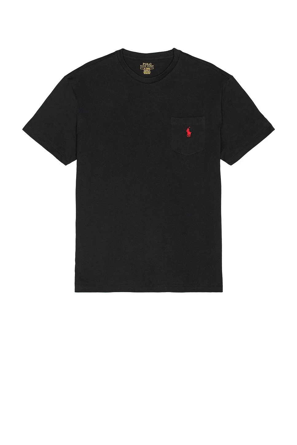 Pocket Tee in Black - 1