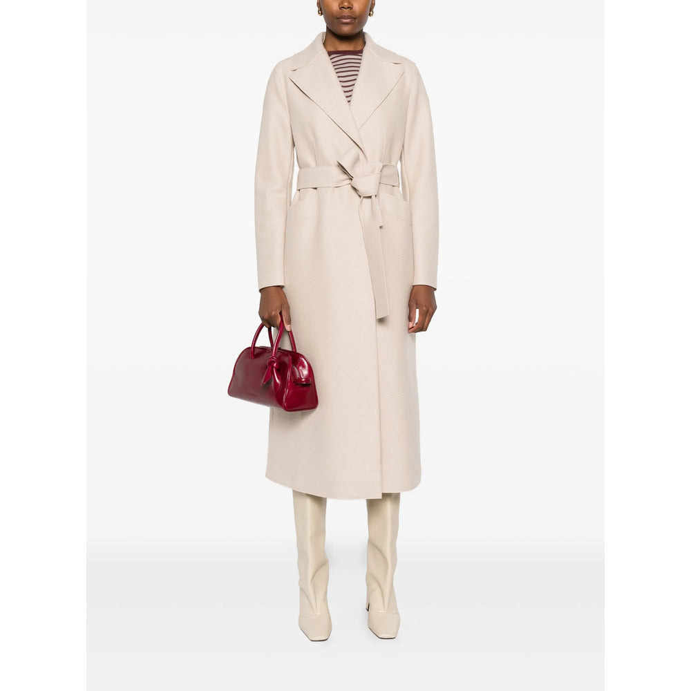 Harris Wharf London Neutrals Coats - Trench & Raincoats Women - 2