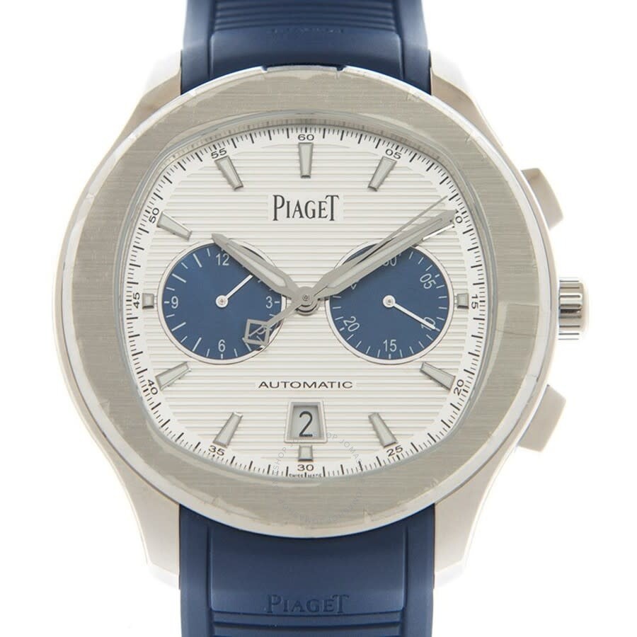 Piaget Polo Chronograph Automatic Silver Dial Men's Watch G0A46013 - 2