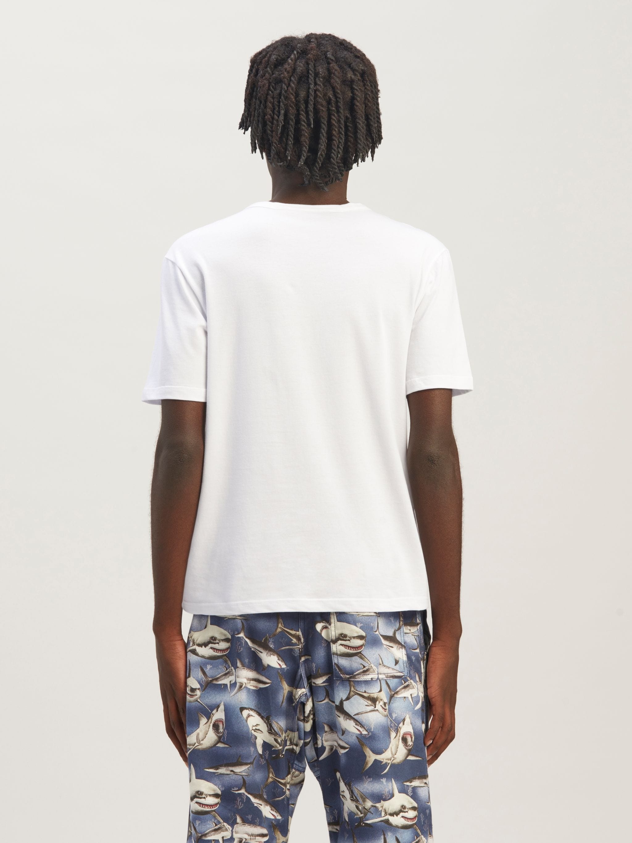 logo-tag round-neck T-shirt - 5