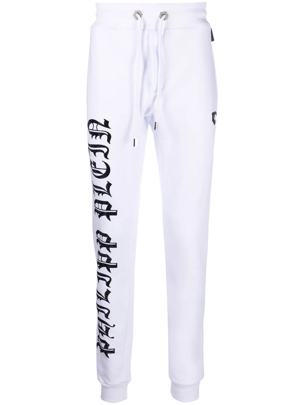 logo-print jogging trousers - 1