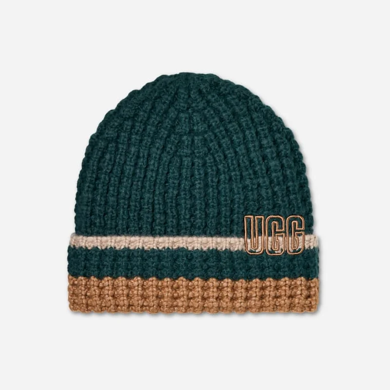 ® Men's Waffle Stripe Beanie - 1