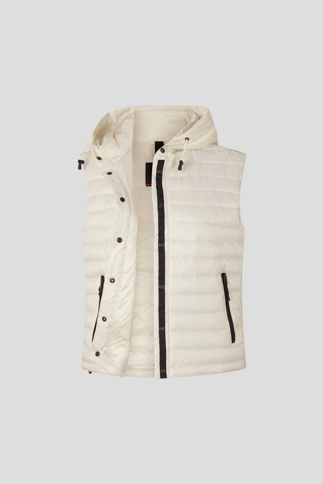 KANYA QUILTED WAISTCOAT IN CREAM - 7