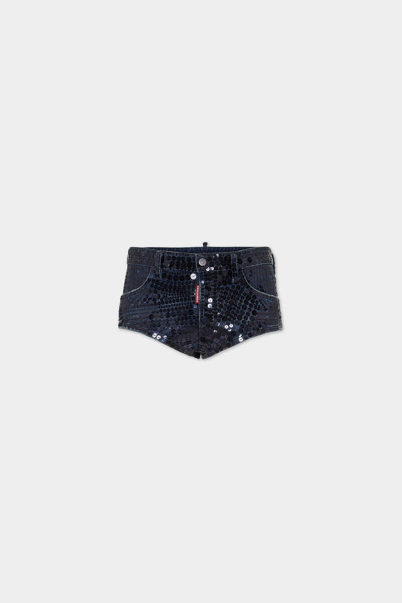 BLUE SUPERNOVA MICRO SHORT PANTS - 1