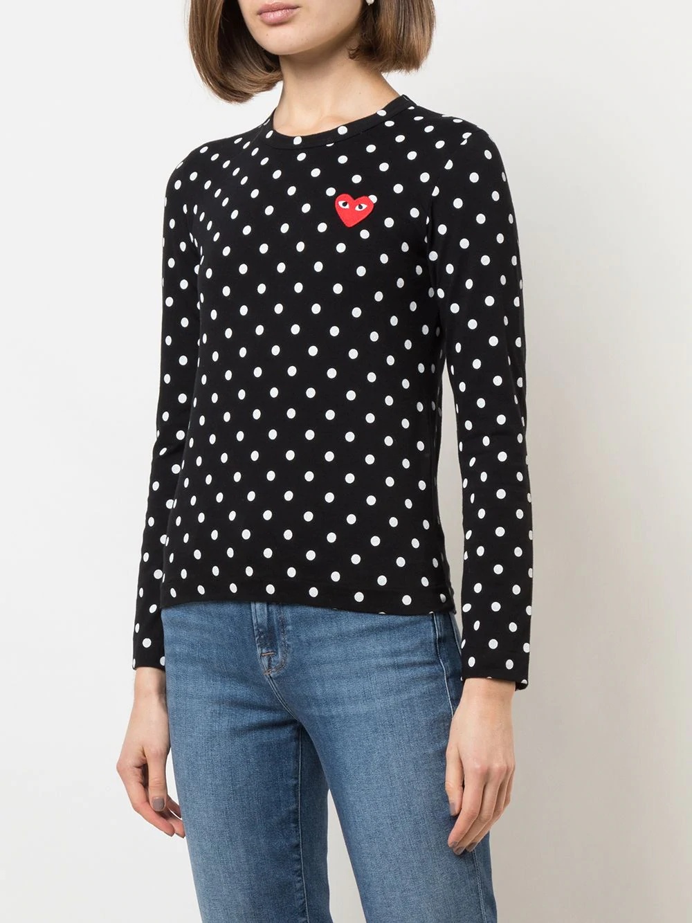 polka dot T-shirt - 3